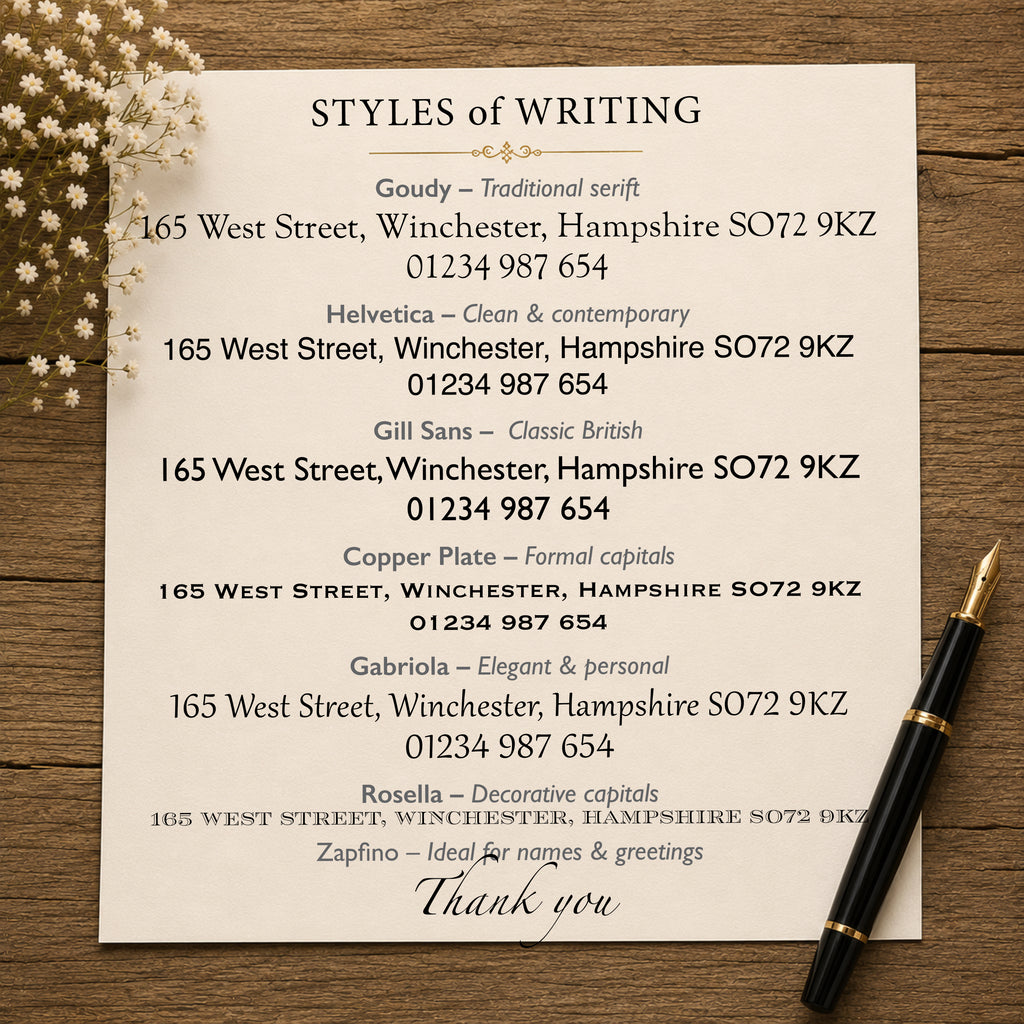 Personalised A5 Letterheads