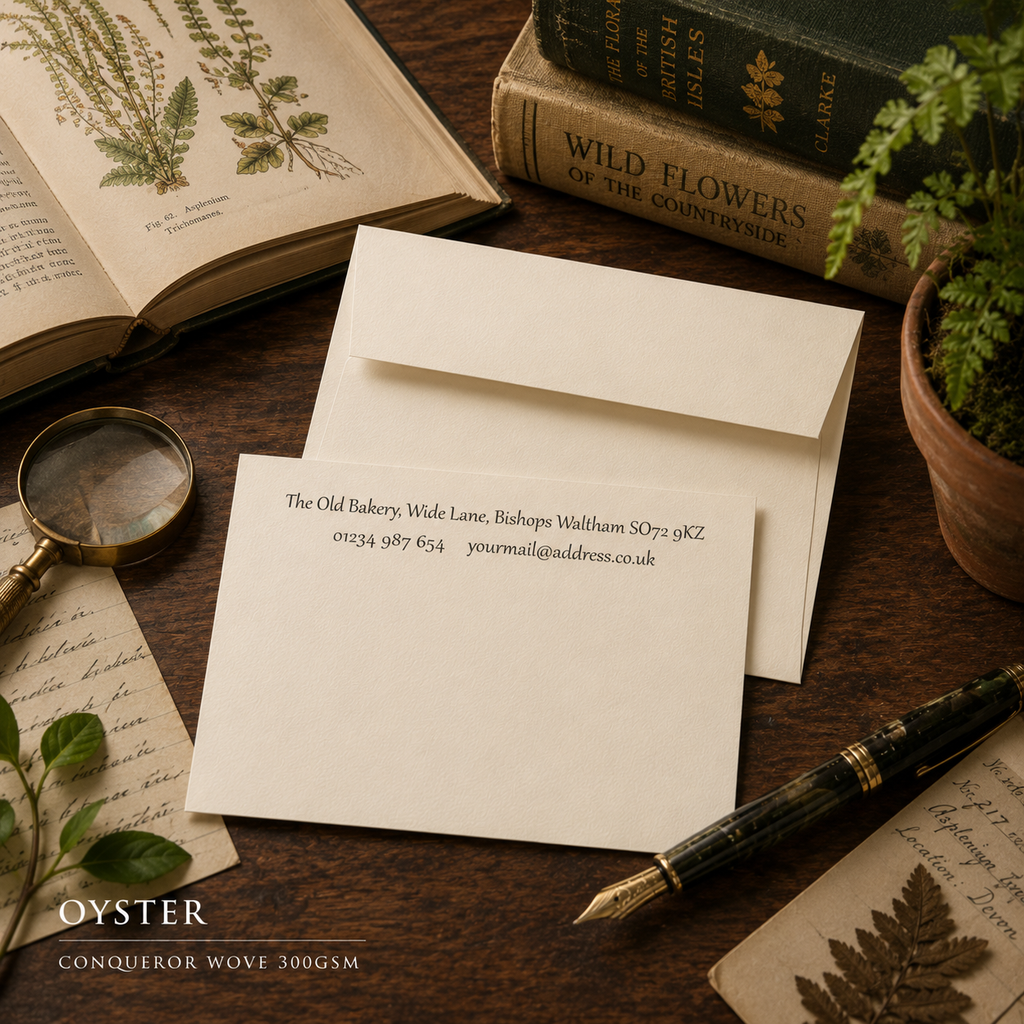 Personalised Correspondence Cards
